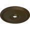 Ekena Millwork Theia Ceiling Medallion (Fits Canopies up to 6 3/4"), Hand-Painted Brass, 24"OD x 3 5/8"ID x 1 3/4"P CM24THBRS - alternate 3